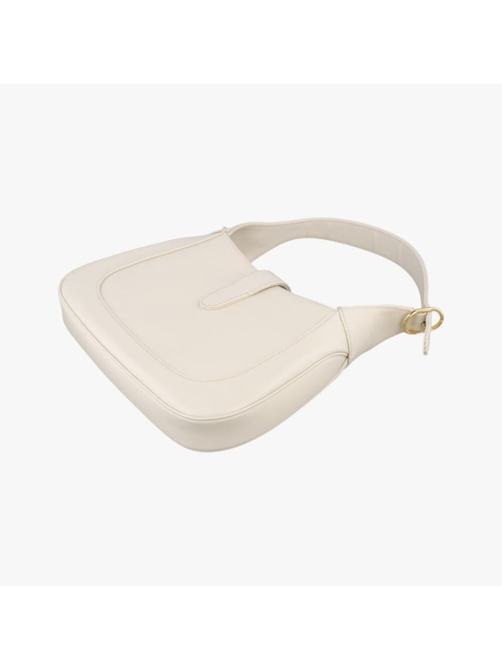 Gucci Jackie 1961 White Leather Shoulder Bag - Picture 6 of 16